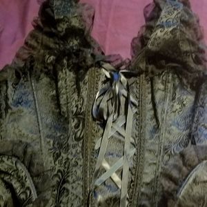 NWOT- Black Lacy Buistier